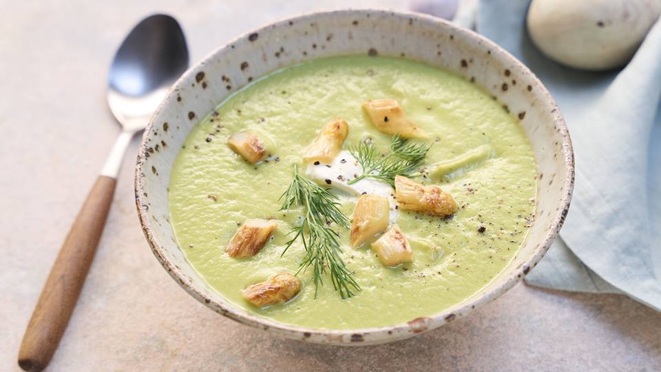 Grüne Frühlings-Spargelsuppe